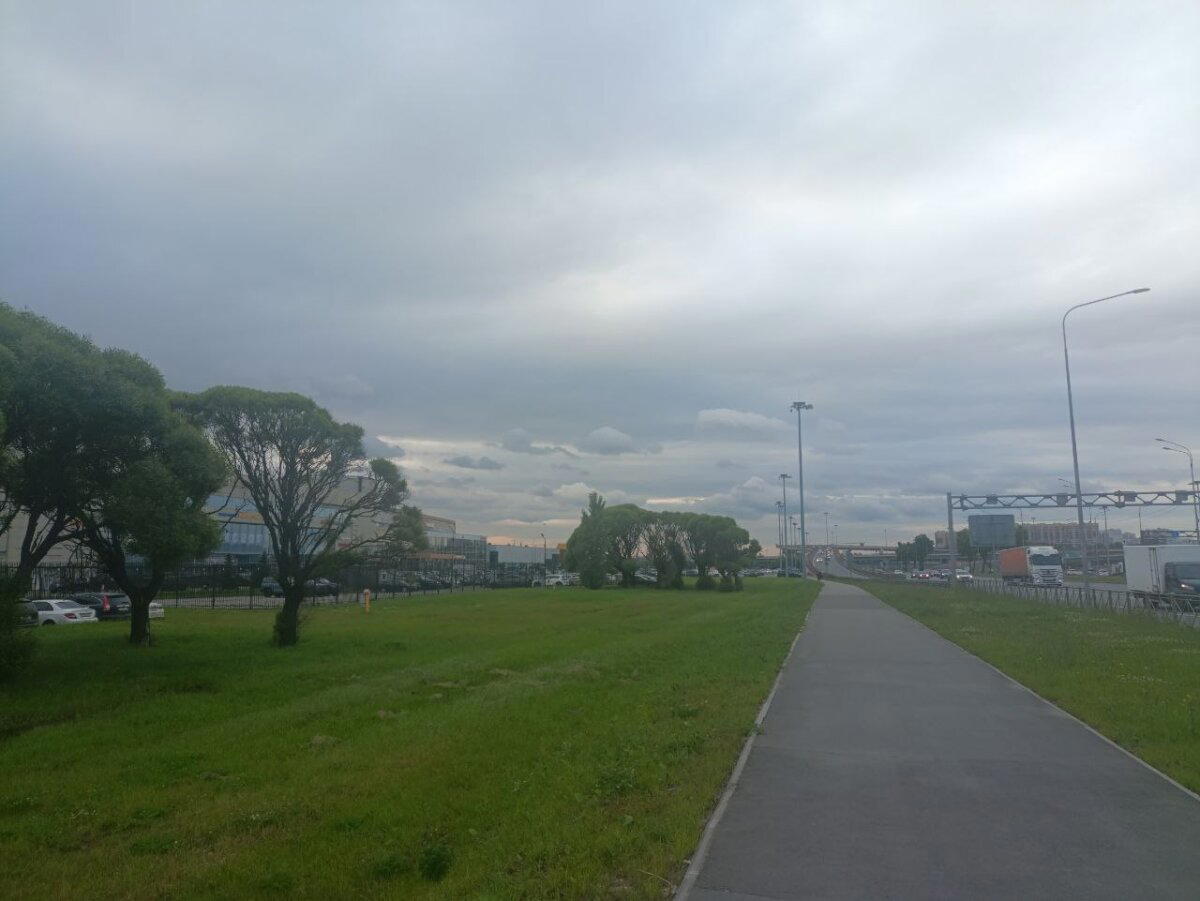 Под облаками одного города. Фото.