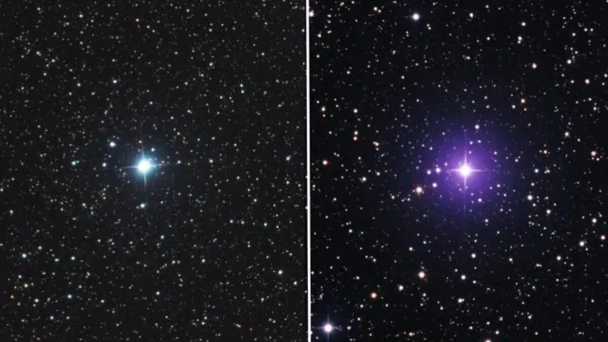 V572 Velorum (слева) и V462 Lupi (справа) / © Eliot Herman
