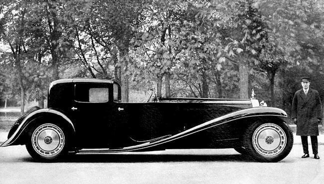 Bugatti Royale, начало 1930-х.