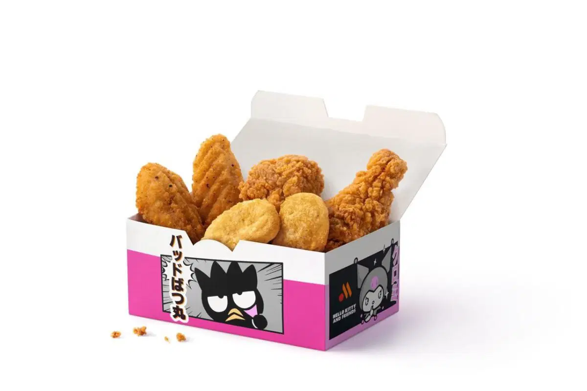 Розовый бургер Hello Kitty появится в меню «Вкусно — и точка» 21 июля!