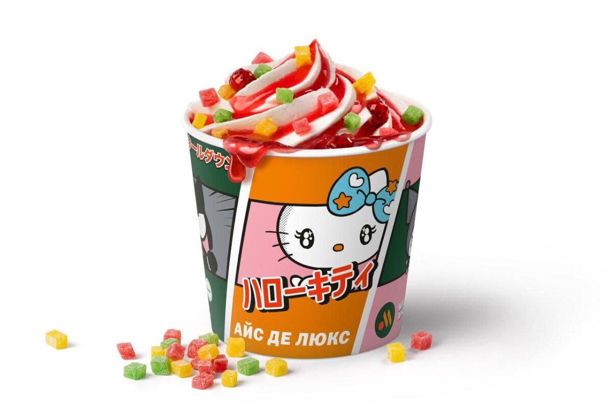 Розовый бургер Hello Kitty появится в меню «Вкусно — и точка» 21 июля!