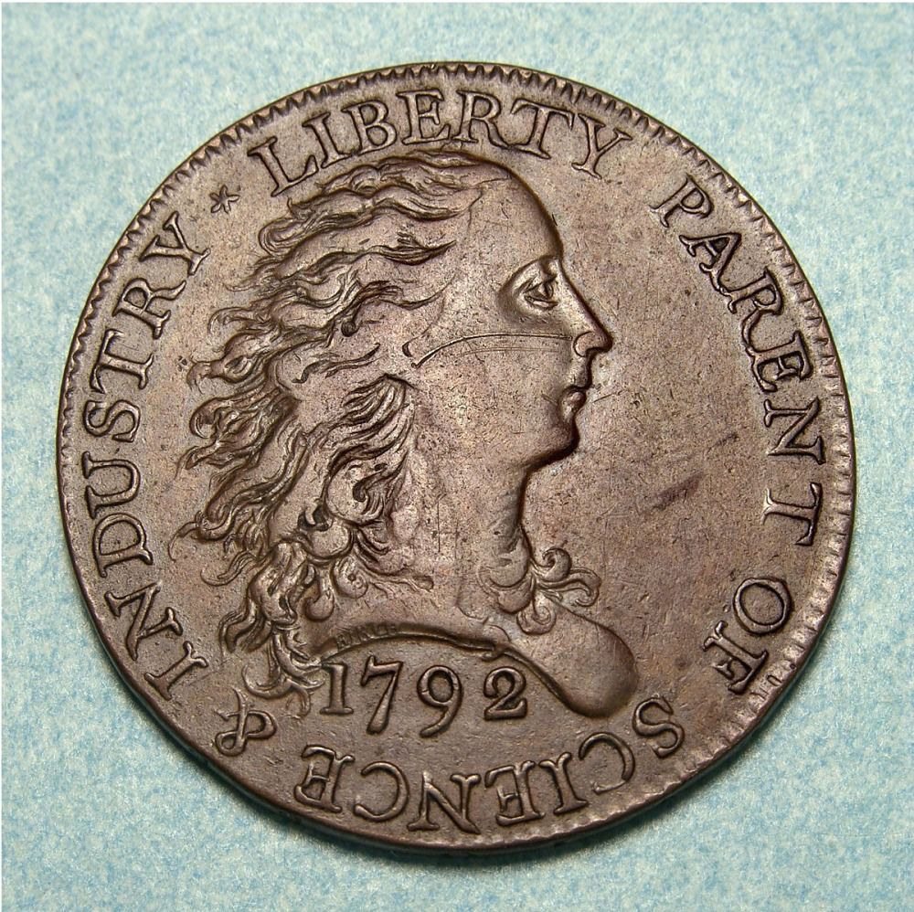 На первых отчеканенных монетах США (Филадельфия, 1792 год) не было слов про веру в Бога.
