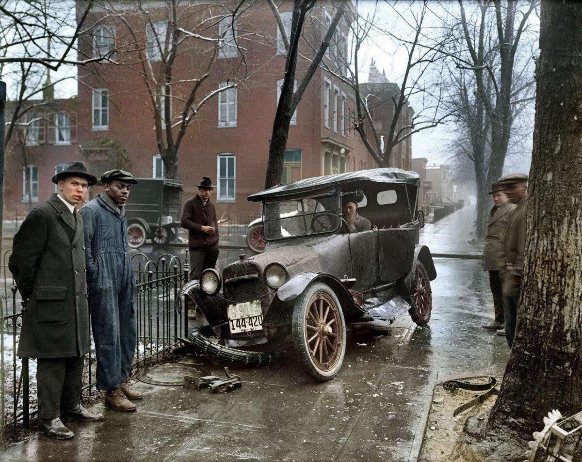 Авария в Вашингтоне, 1921 год.