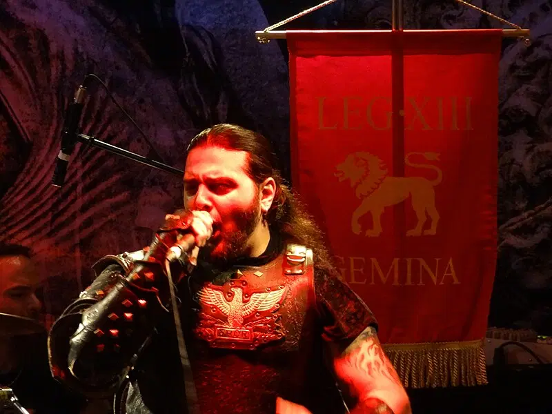 Маурицио Иаконо, вокалист Kataklysm и Ex Deo.
