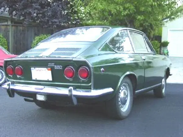 Fiat 850 Coupe (1969) Фото с сайта: https://upload.wikimedia.org/wikipedia/commons/6/69/%2769_Fiat_850_Coupe%2C_example_of_Kammback.jpg