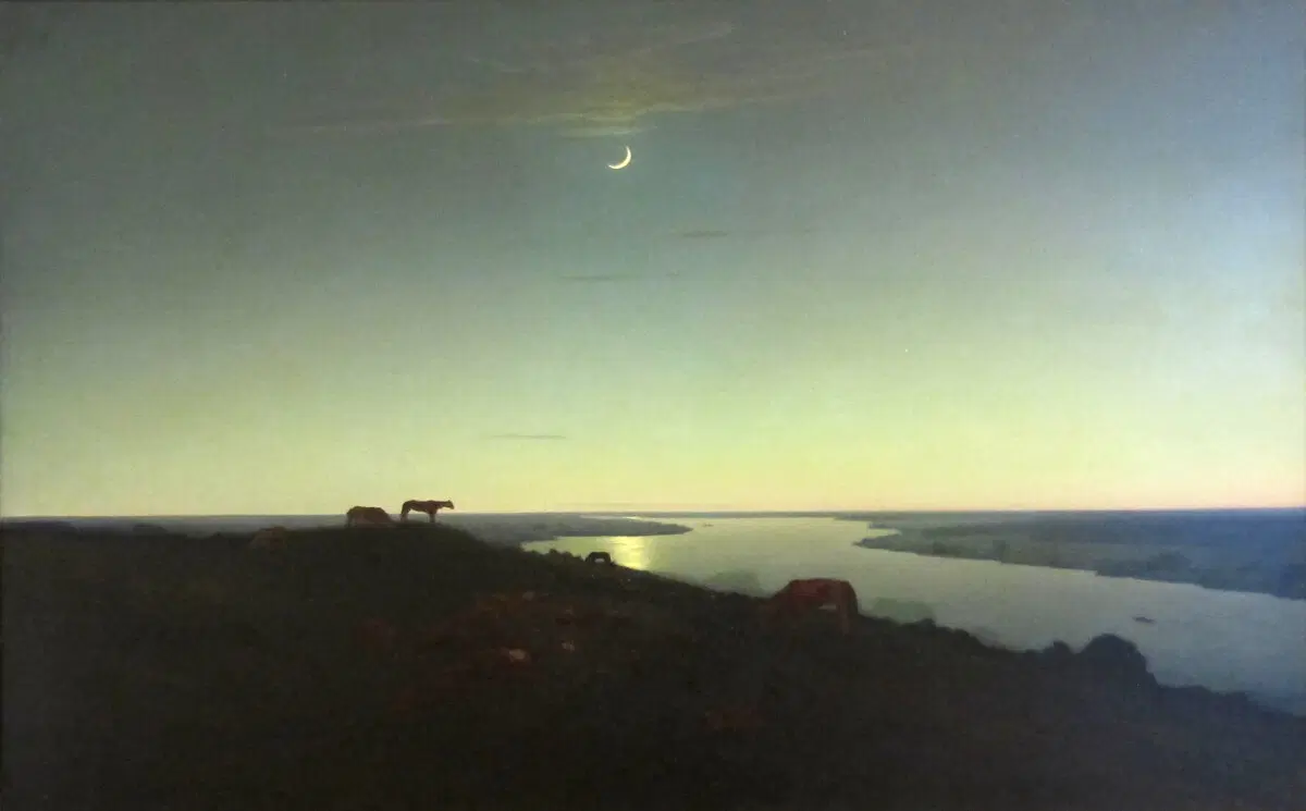 Архип Куинджи. Ночное. 1905—1908