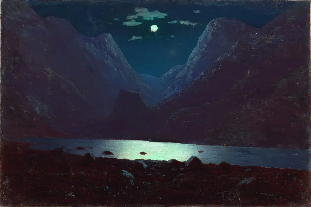 Архип Куинджи. Дарьяльское ущелье. 1890—1895