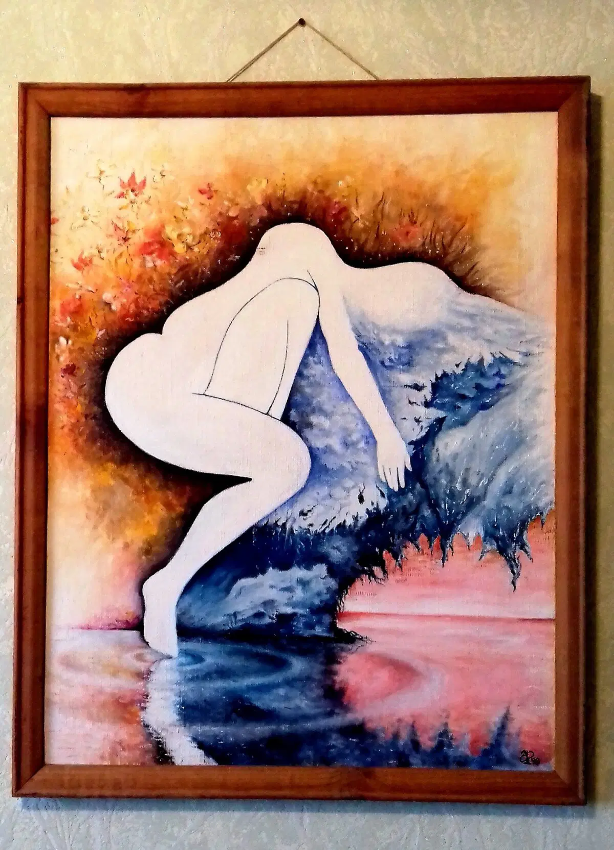 "Весна" 1998 год.Ххолст, масло, 69×89 см 