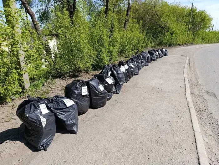 Убрал городскую свалку