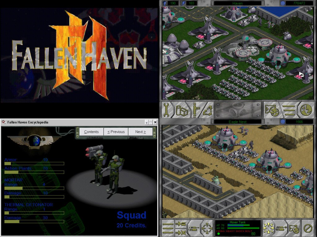 Стратегия Fallen Haven (1997) в браузере