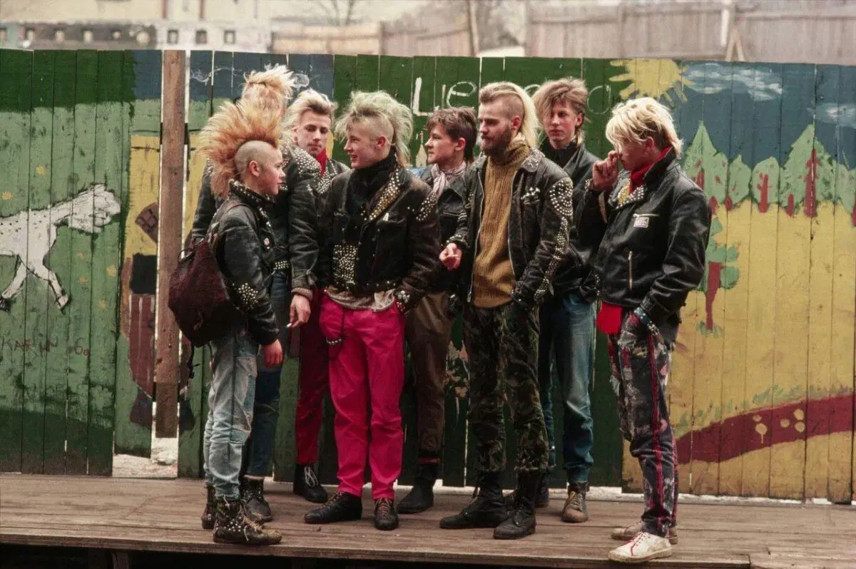Эстонские панки, 1989 год.