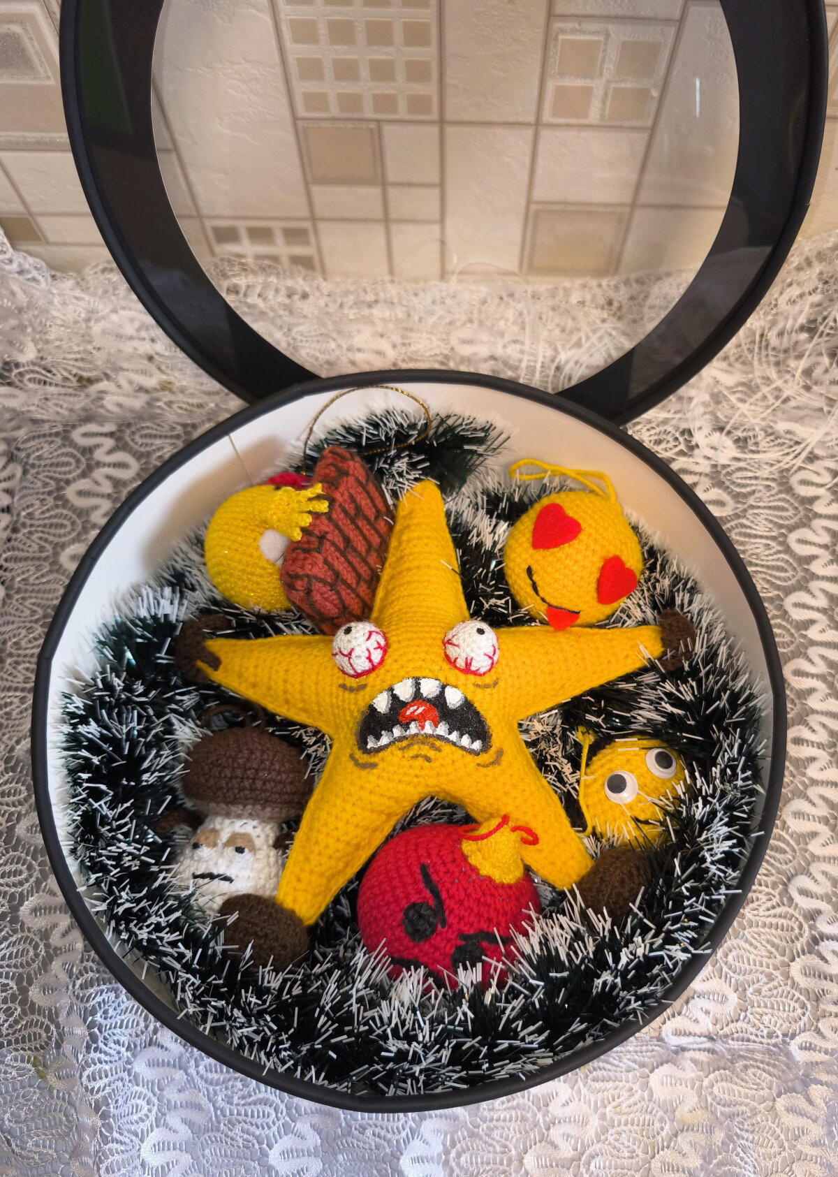 Набор новогодних игрушек