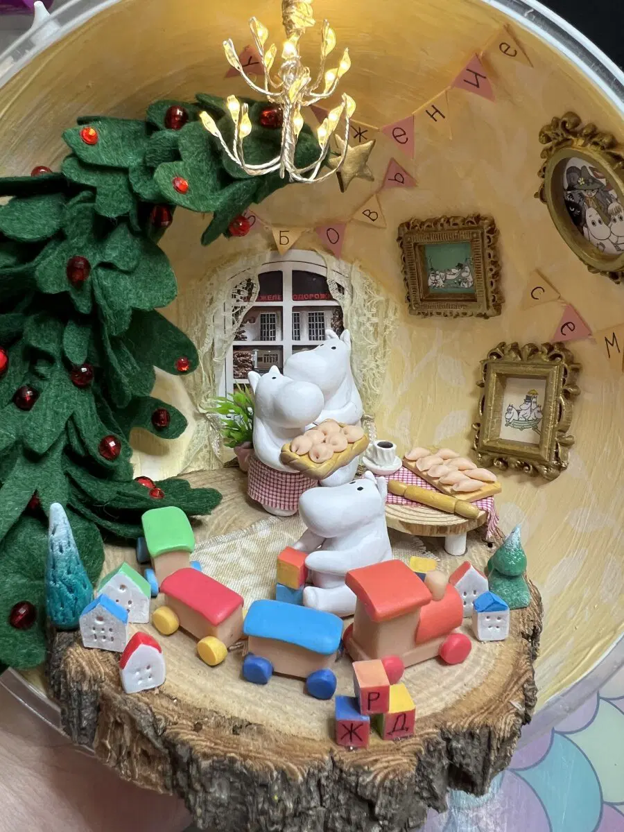 Шар с Муми-Троллями