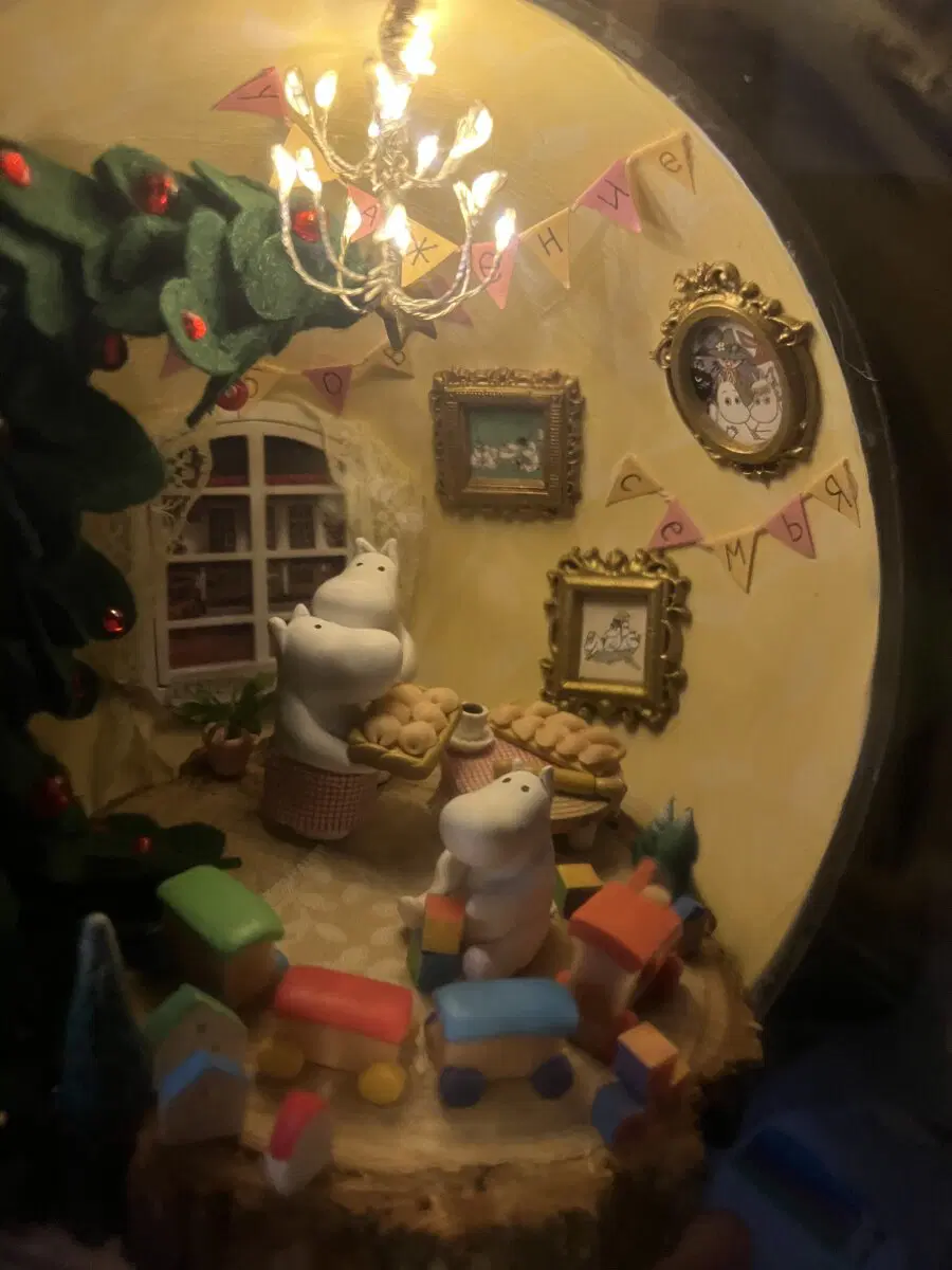 Шар с Муми-Троллями