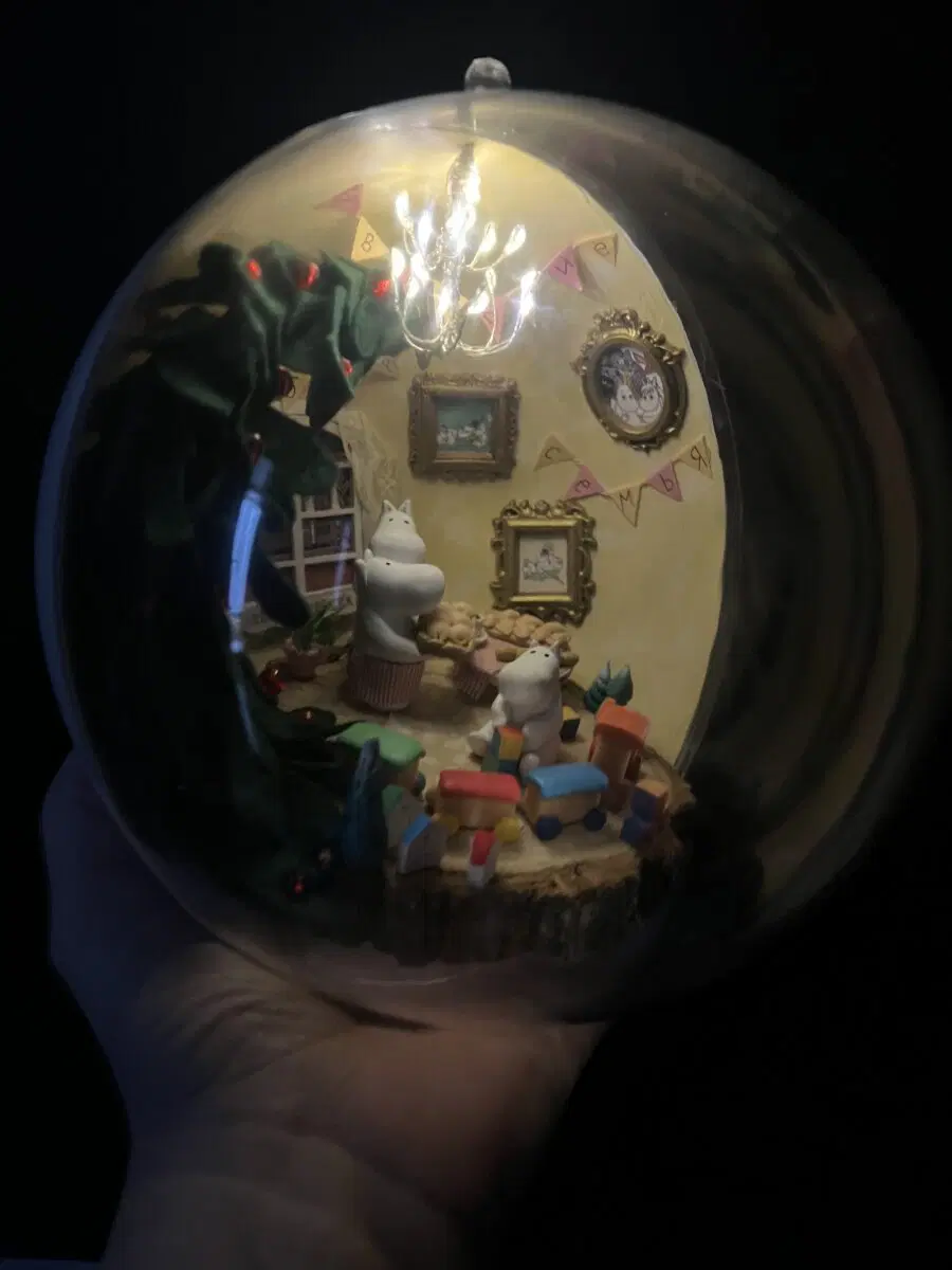 Шар с Муми-Троллями