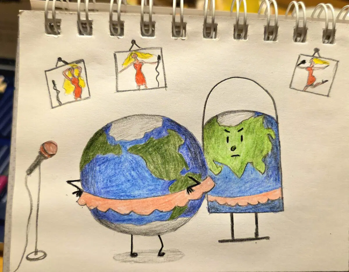 Земснаряд. Рисунок.