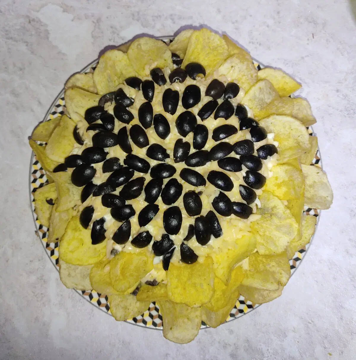 Салат Подсолнух