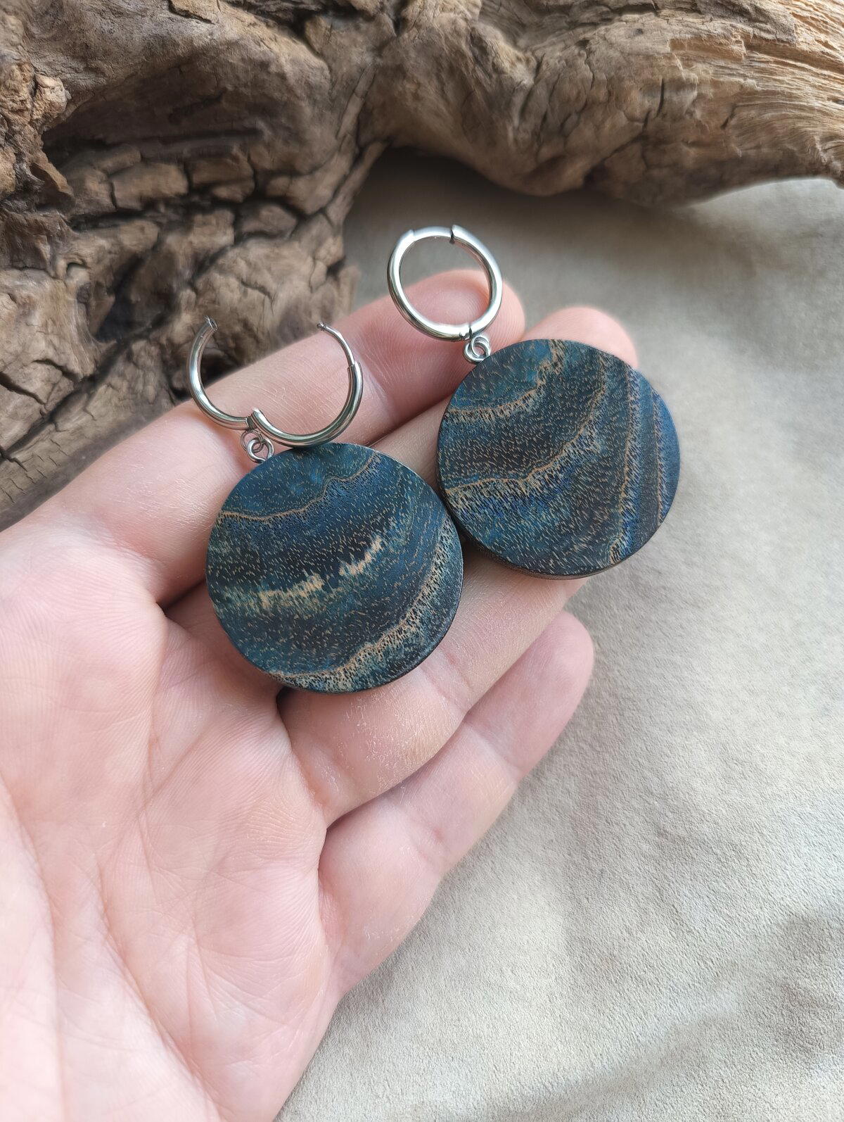 Ясеневые серьги