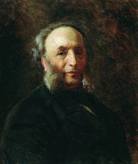 Константин Маковский - портрет Айвазовского