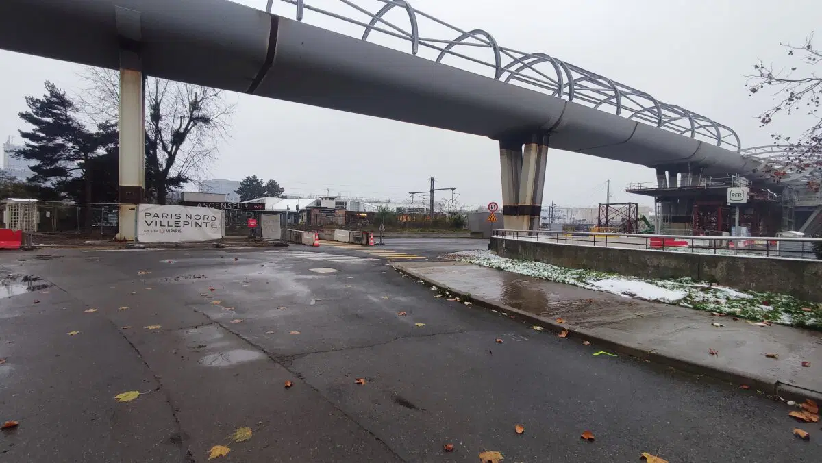 Новая ЖД дорога в аэропорт Шарль же Голль 