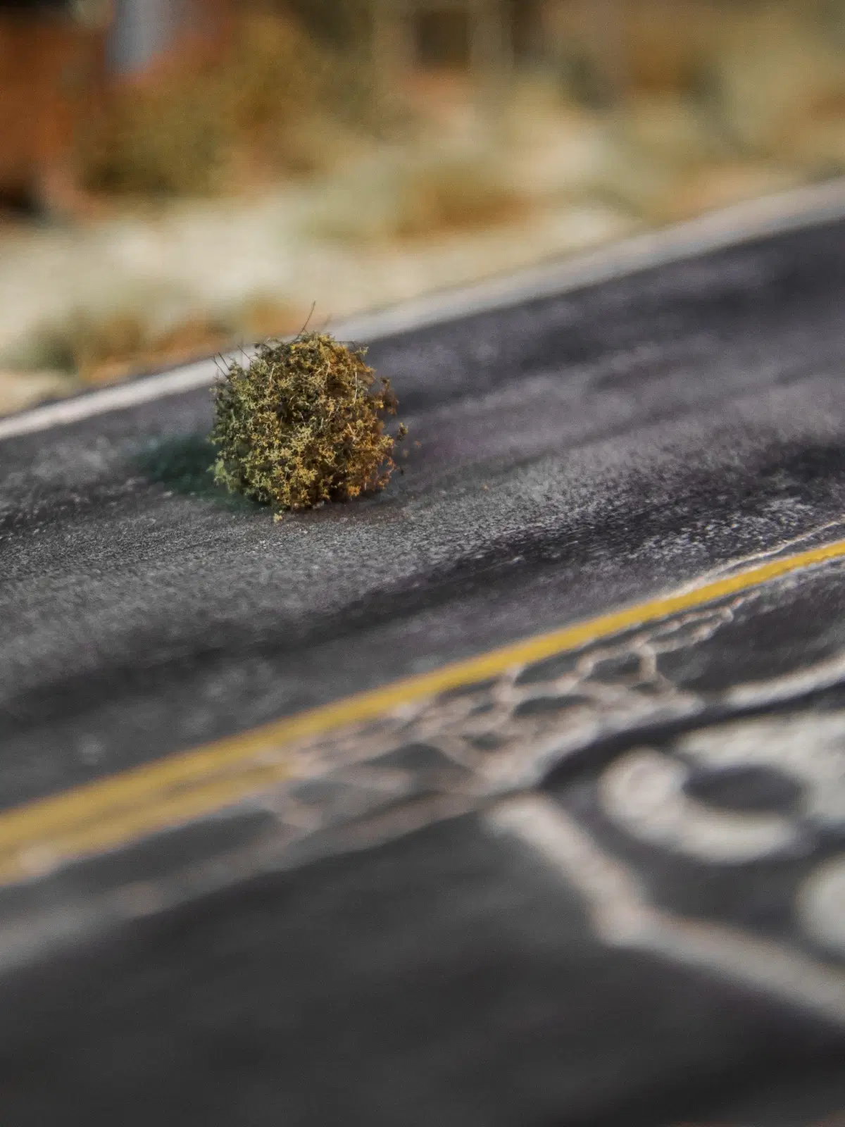 Диорама заброшенной Американской Автозаправки