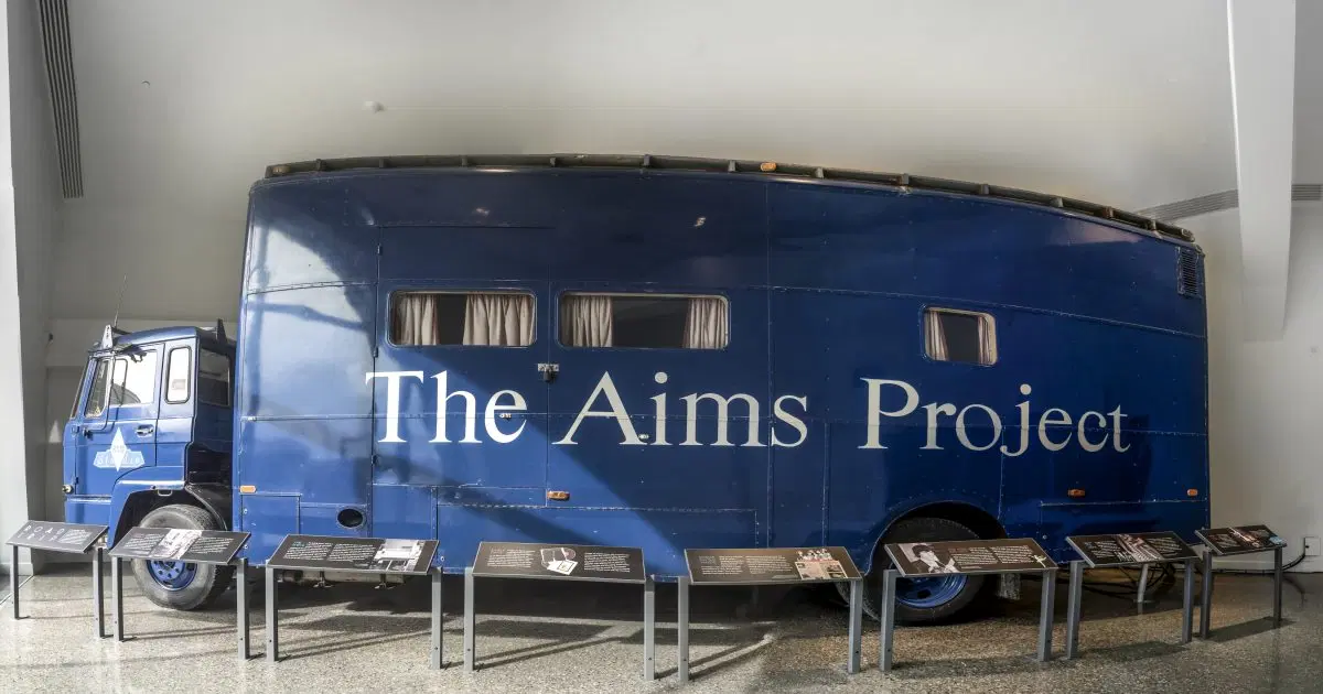 Rolling Stones Mobile Studio (RSM), музей "The National Music Centre", Канада.