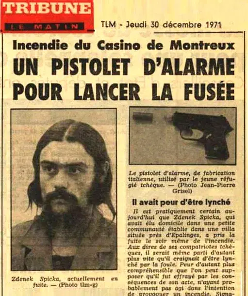 Швейцарская полиция установила виновника пожара в казино, но не смогла его задержать, так как он покинул страну. Фото: Tribune le Matin