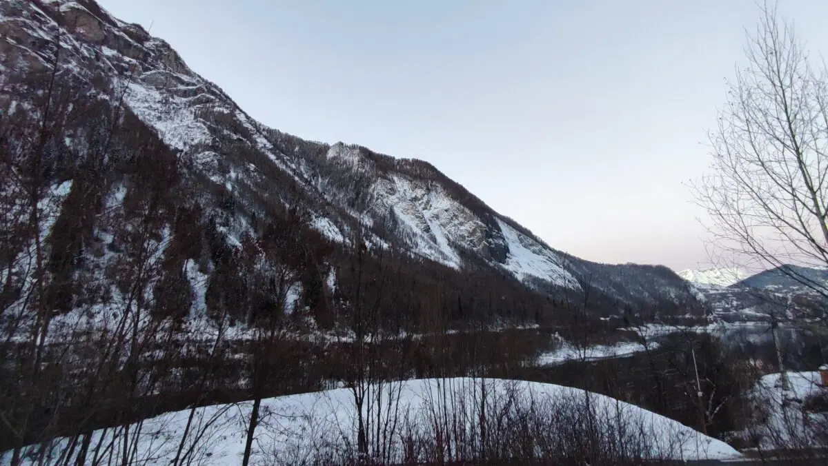 Рассвет в альпах