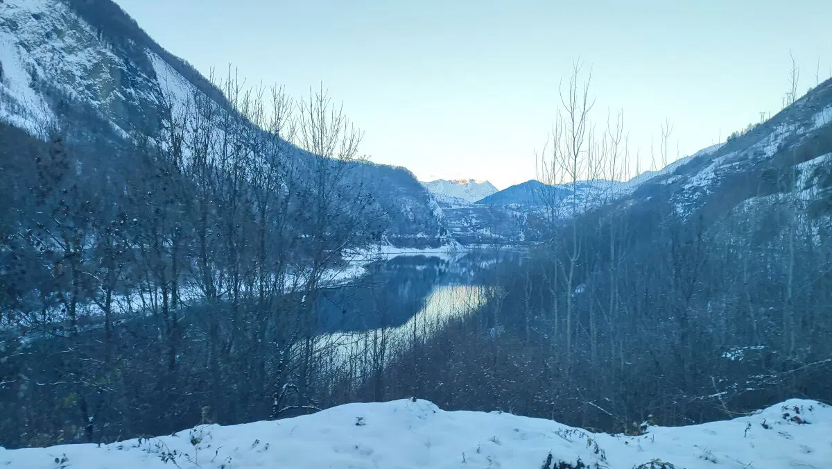 Рассвет в альпах