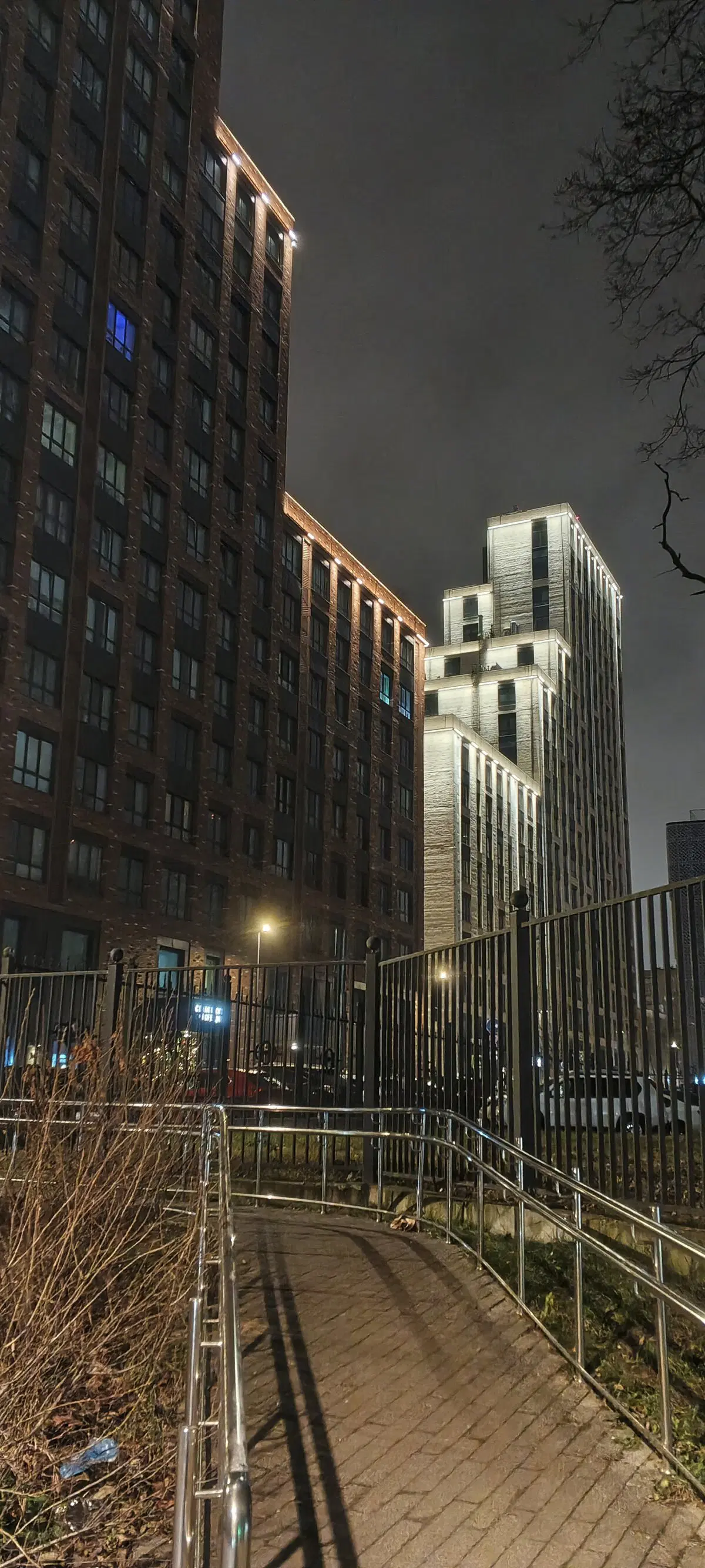 Вот в какую красоту ночью доставлял