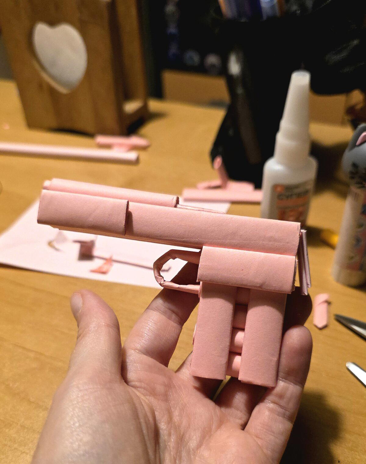 Ивент Ракетница. Поделка.