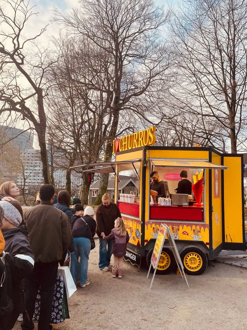 Рождественский маркет в Норвегии (г. Ставангер)