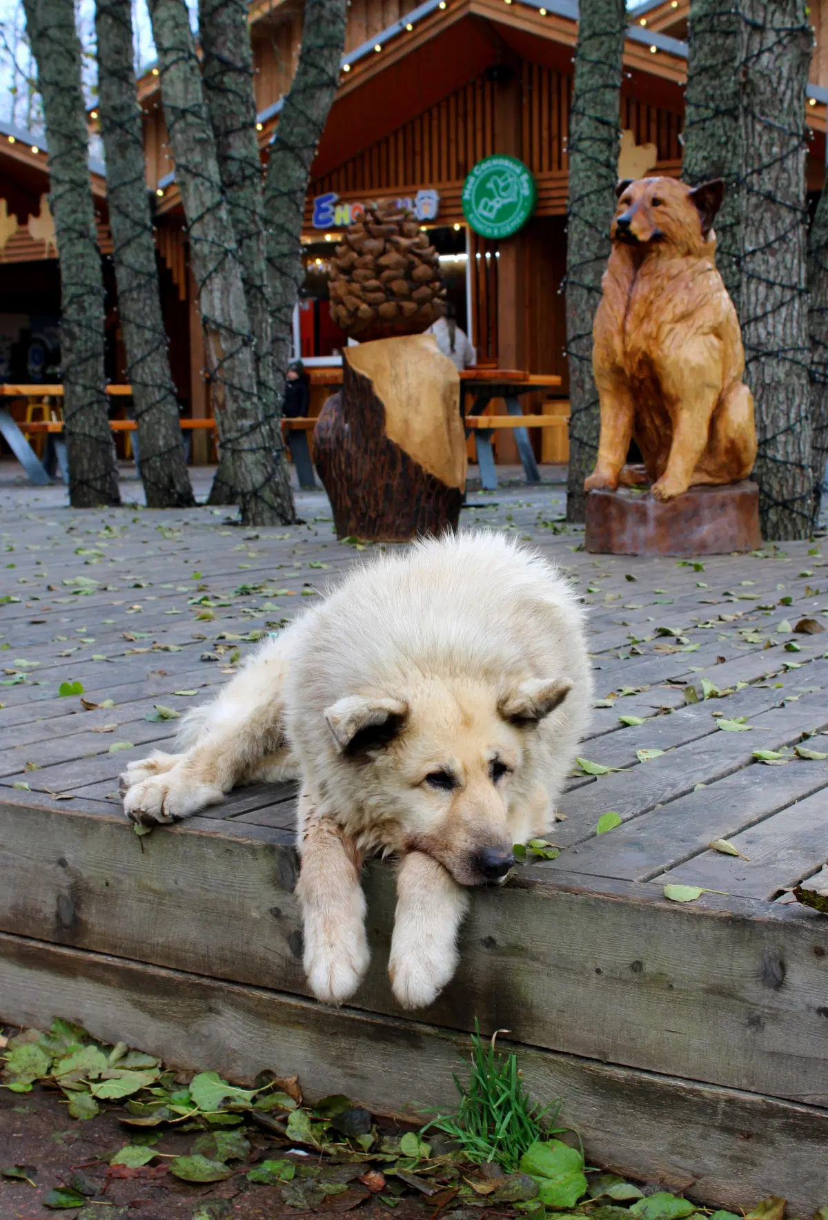 Да, это ему скульптура