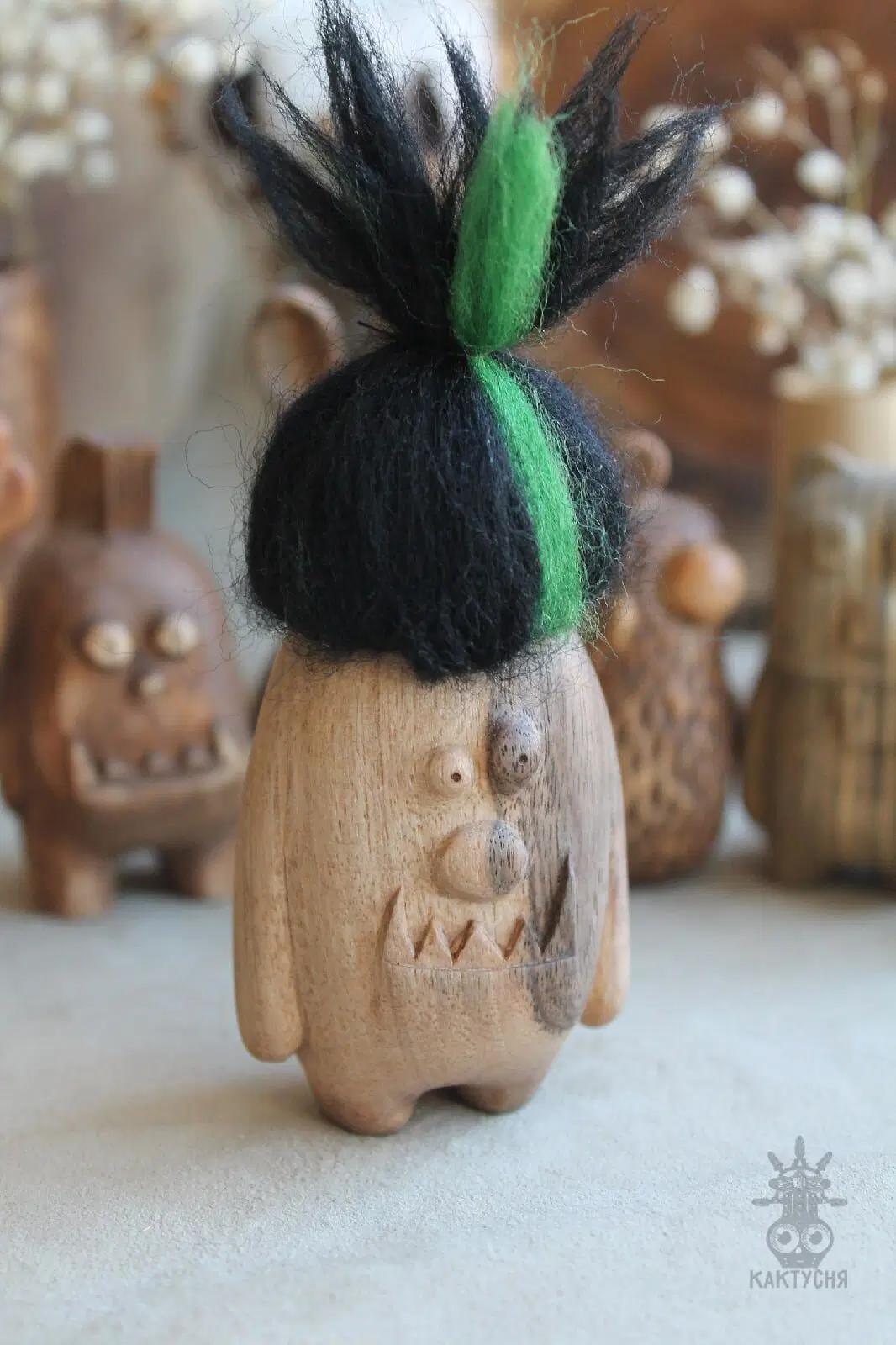 Волосатая страховидла:)