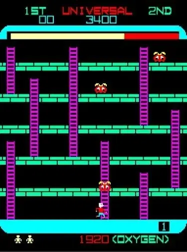 Space Panic (1980): простота и дикость первого в истории платформера