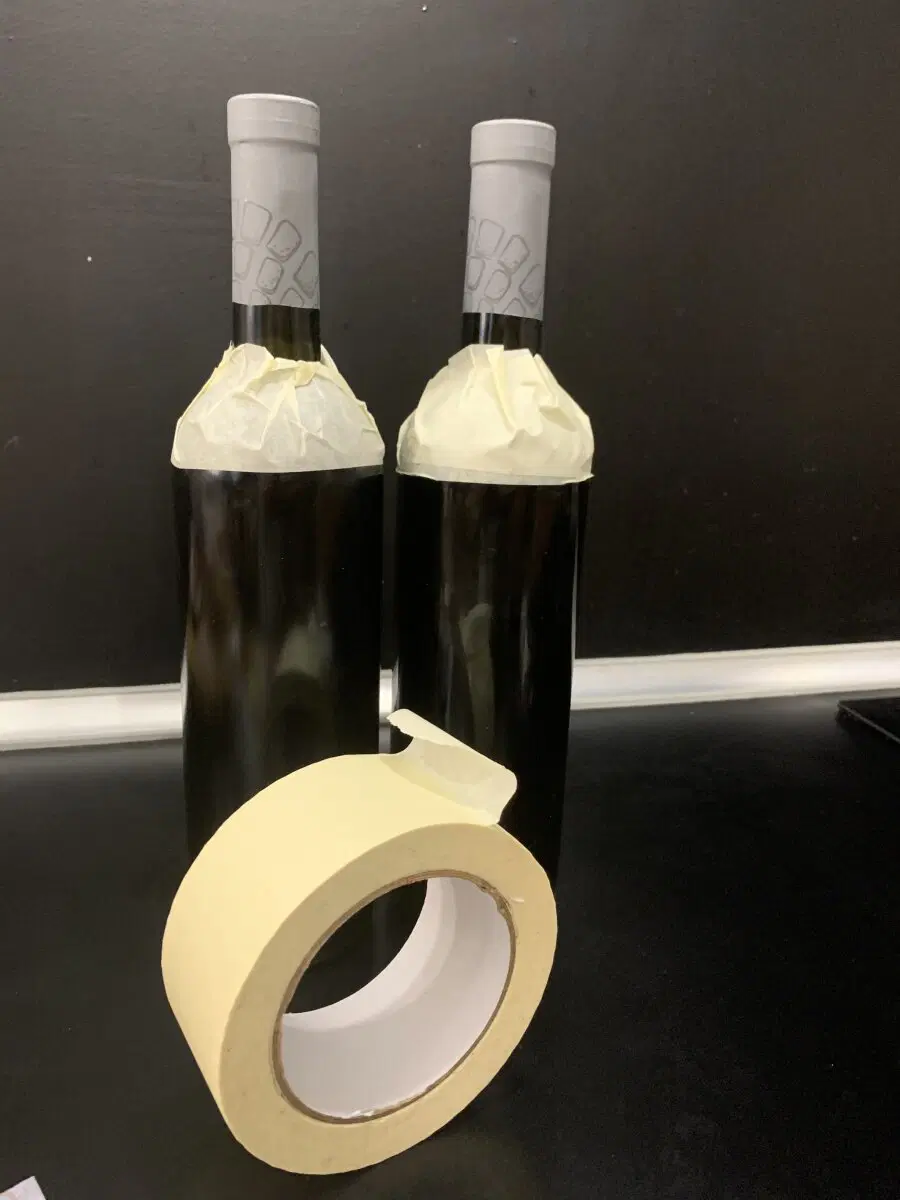 Декор шампуня (мастер класс новогодний)