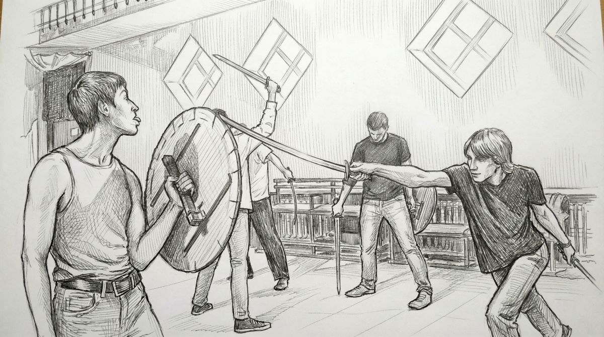 Историческое фехтование, современный я. Часть 1