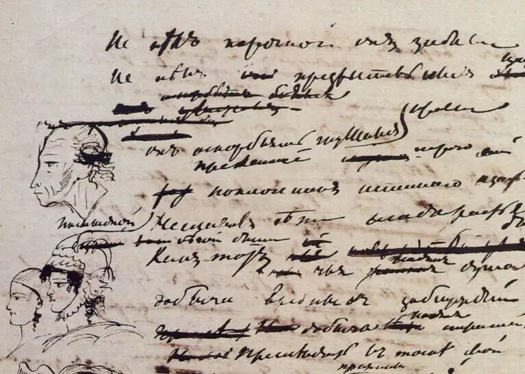 Помарки в литературе