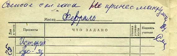 Дневник.
