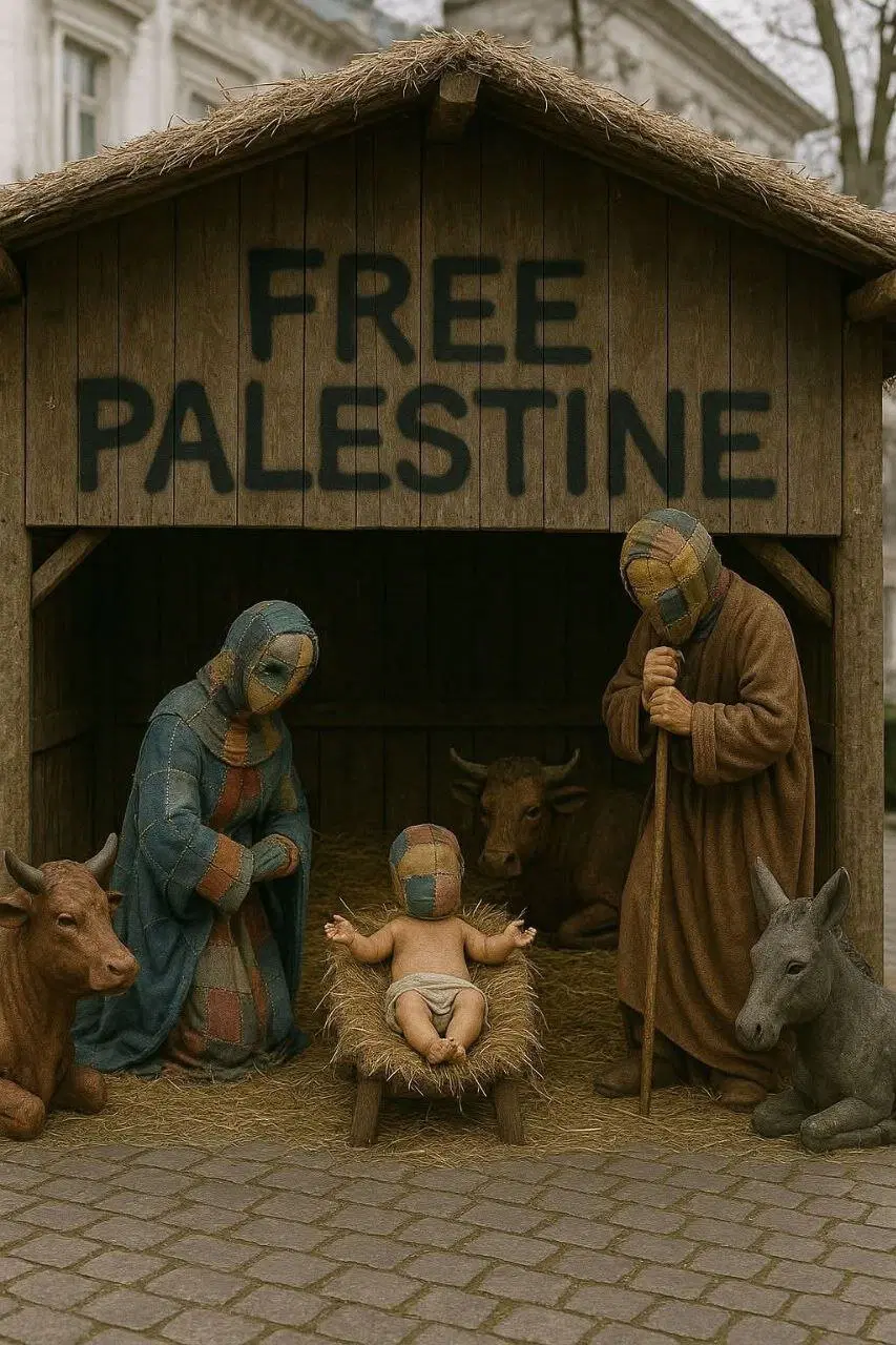 ИИ творение на злобу дня. Животных тоже нужно было заказать лоскутных я считаю