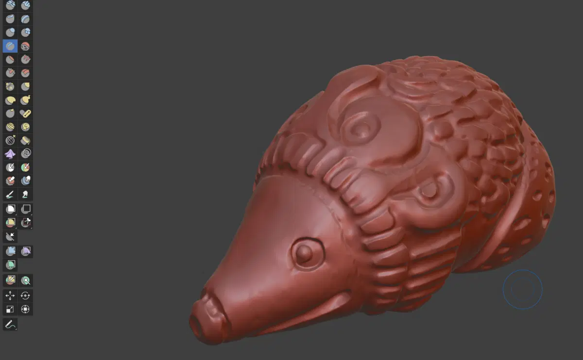 А меня тем временем потащило дальше. Может, после воспроизведения нескольких существующих фигурок появится идея своей собственной?