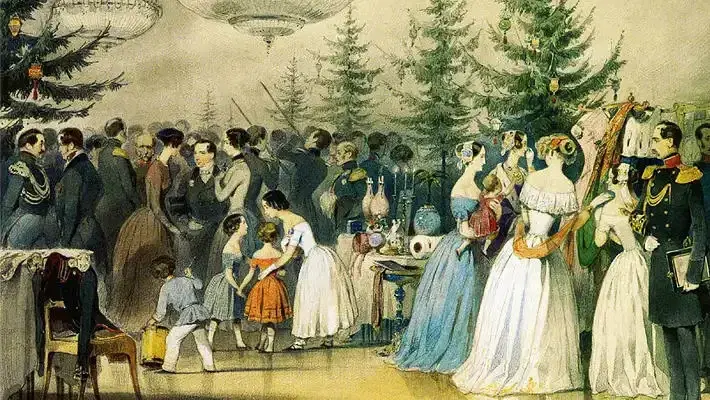 Рождественское торжество при Николае I