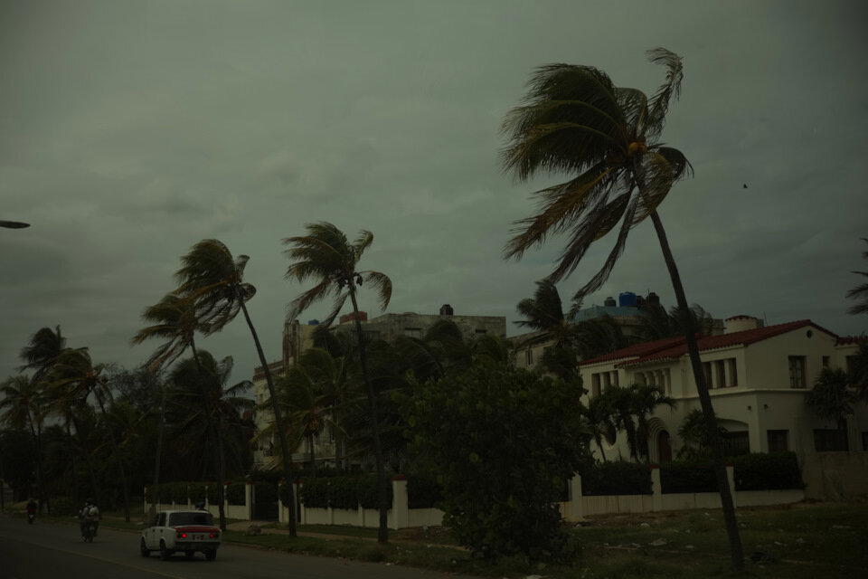 Люблю заваленные ветром пальмы — символ относительной прохлады.