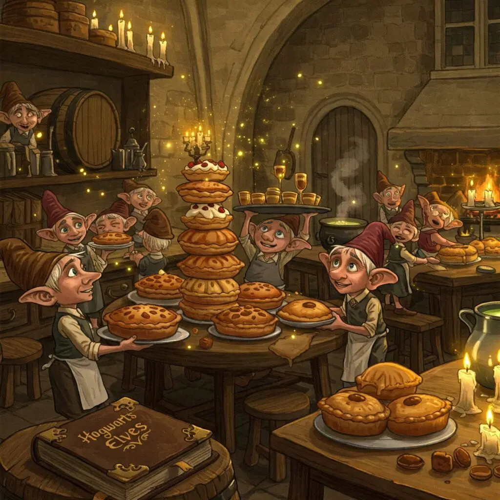 Кухня Хогвартса.