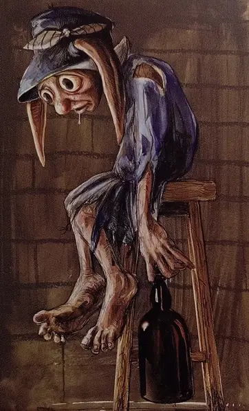 "Винки спивается, Гарри Поттер." - Добби.