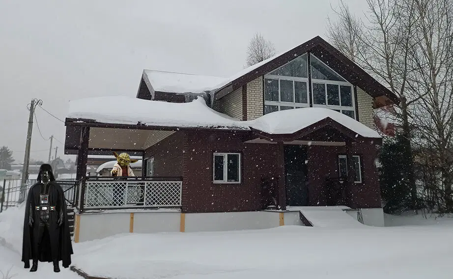 Каркасный псевдодом, построенный "я строителем" на продажу "для себя". Очередной технадзор дома перед покупкой