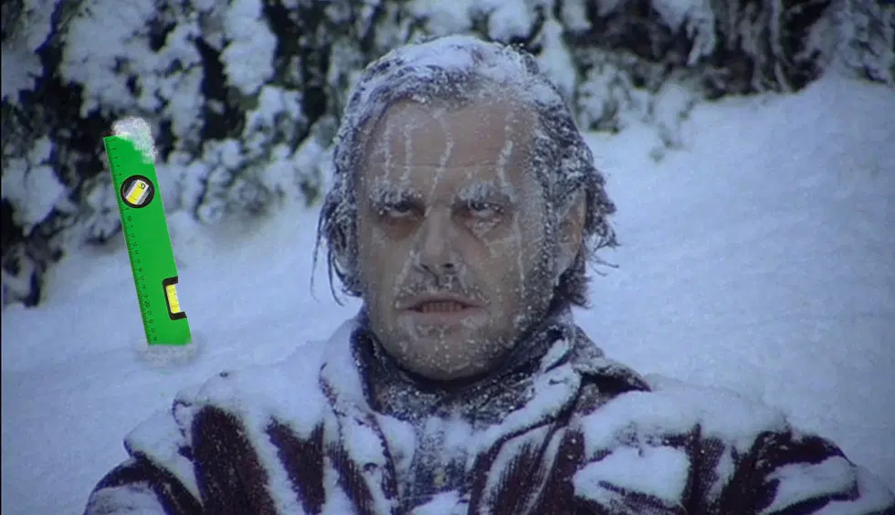 Ледяной дом. Осмотр дома из газобетона без дополнительного утепления при -25°С