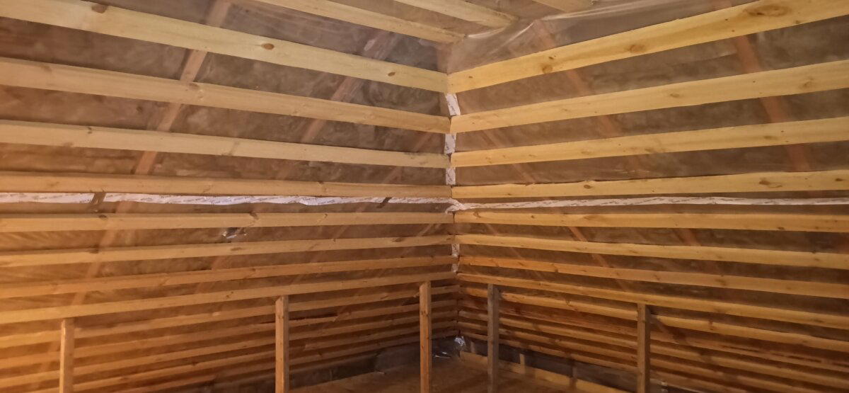 Ледяной дом. Осмотр дома из газобетона без дополнительного утепления при -25°С