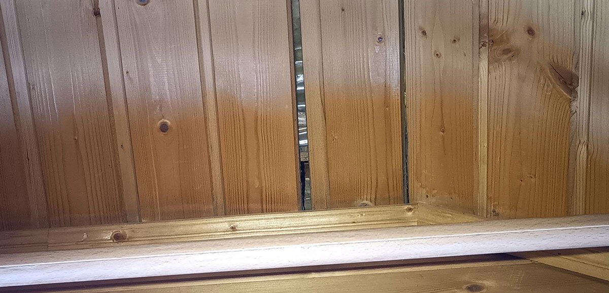 Щелетерем из клееного бруса - конструктив потерян. Очередной отчёт об осмотре брусового дома перед покупкой