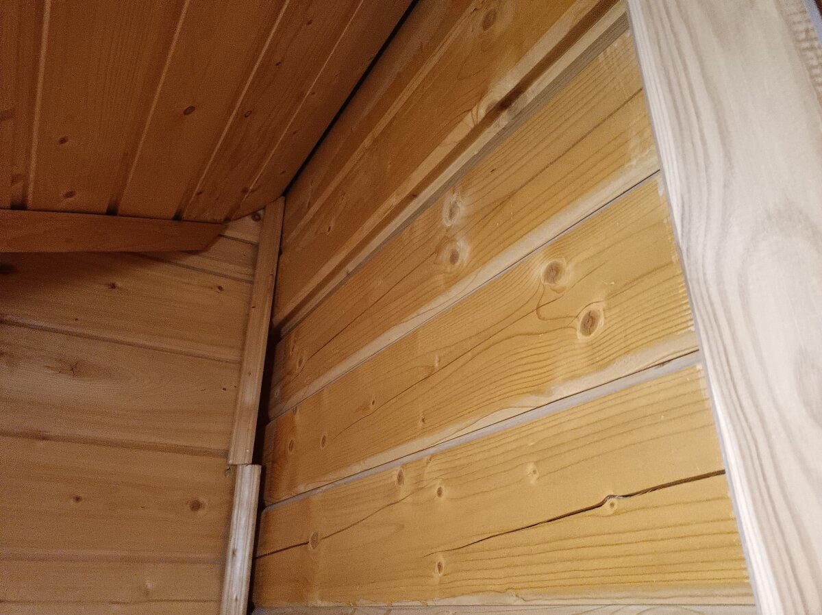 Щелетерем из клееного бруса - конструктив потерян. Очередной отчёт об осмотре брусового дома перед покупкой